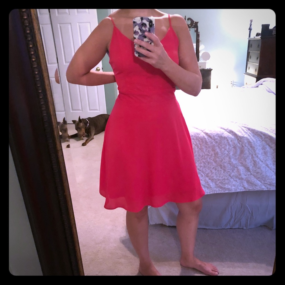 Perfect summer knee length flowy dress
